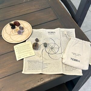 Crystal Connection sets: 
Terra Mandala and The Eye of Luna with 6 crystals